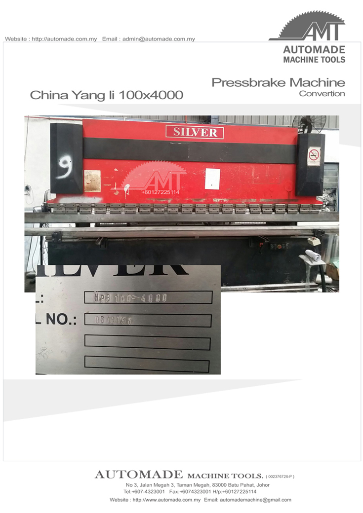 Pressbrake machine 4000